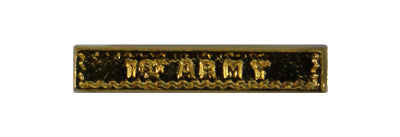 1st Army Miniature Bar