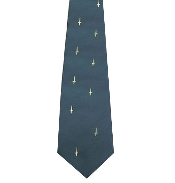 3 and 41 Commando (gold dagger motif) Polyester Tie — Empire Medals