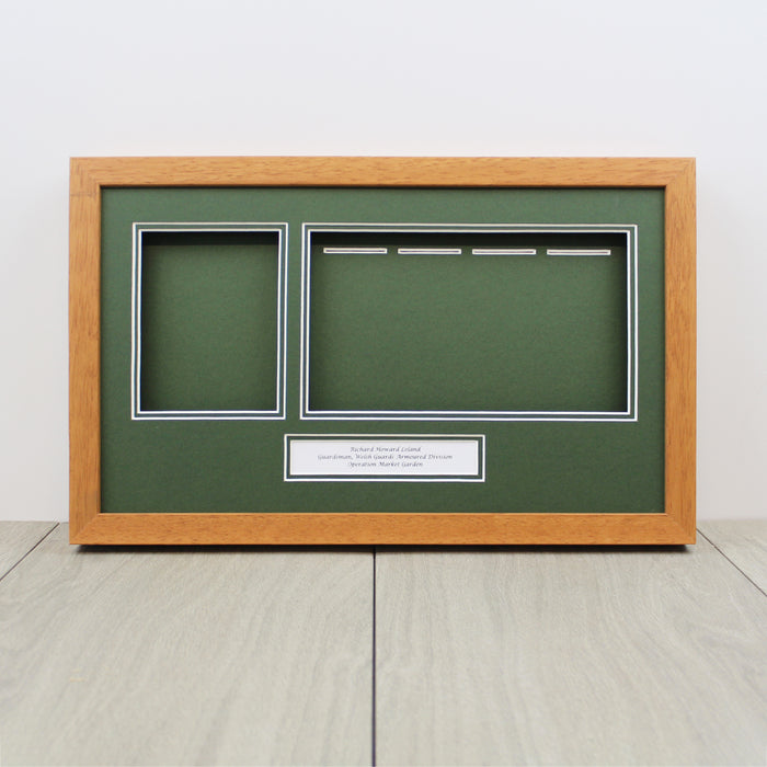 Frame for 4 Medals and a Photograph