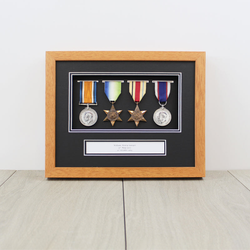 Medal Frame For 4 Medals Empire Medals
