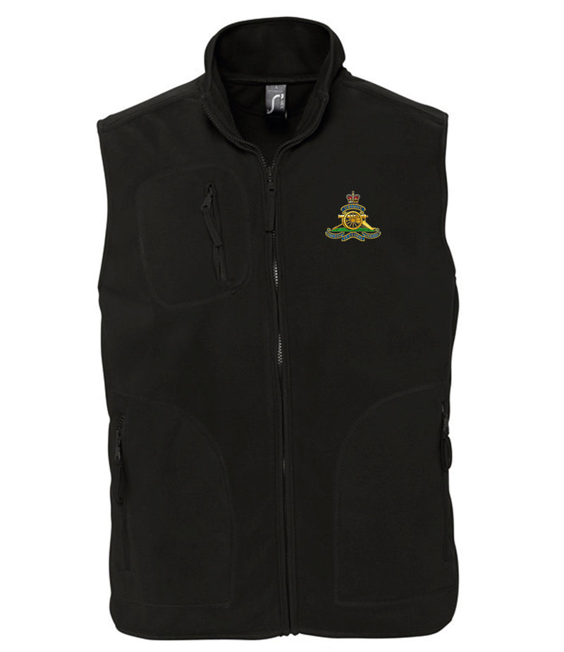 Printed Fleece Bodywarmer