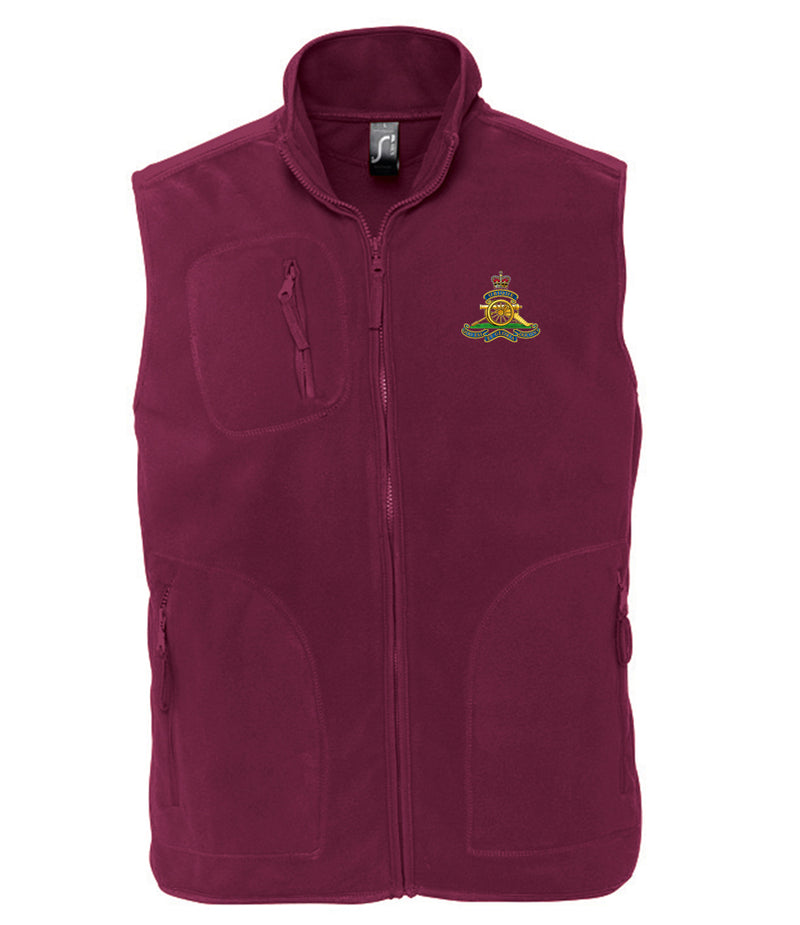 Printed Fleece Bodywarmer