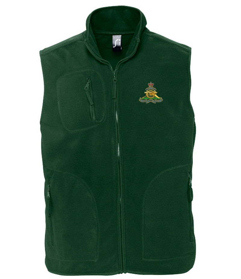 Printed Fleece Bodywarmer