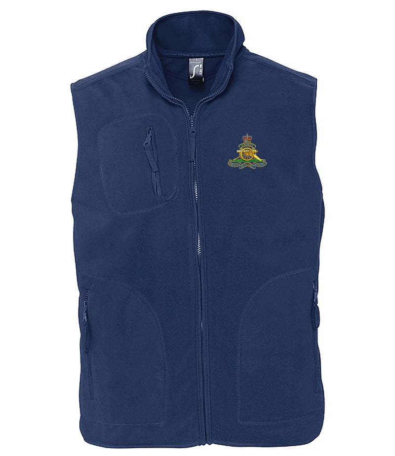 Printed Fleece Bodywarmer