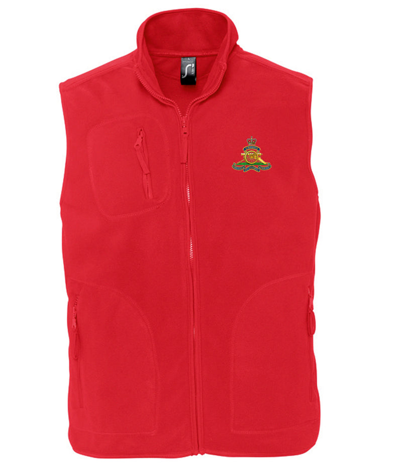 Printed Fleece Bodywarmer