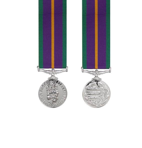 Accumulated Campaign Service Pre 2011 Miniature Medal