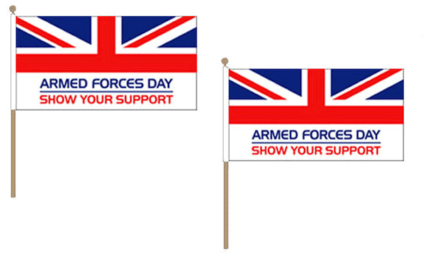 Armed Forces Day Hand Flag