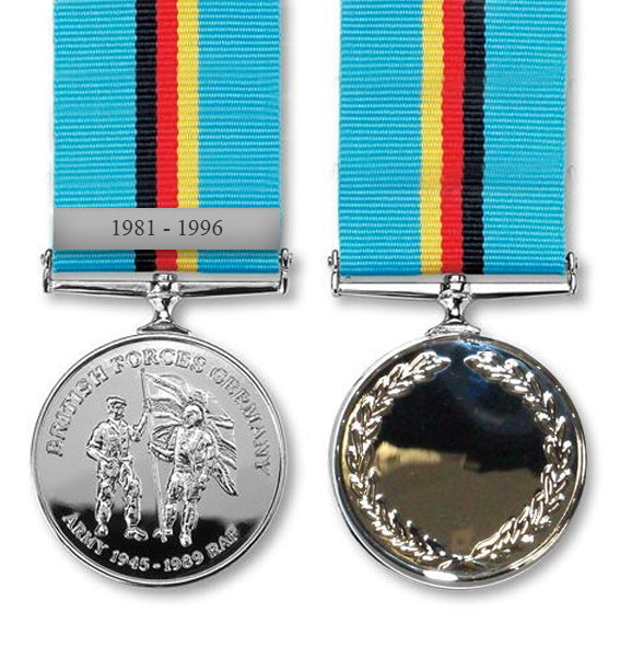 British Forces Germany Commemorative Medal