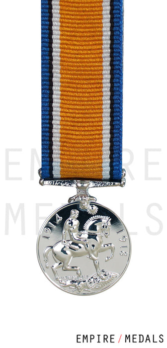 British War Medal Miniature