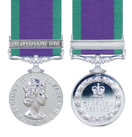 General Service Medals 1962 Onwards