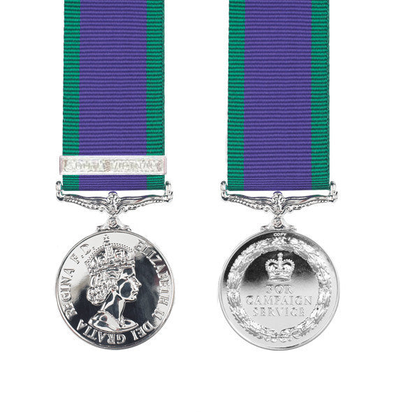 Miniature South Vietnam General Service Medal