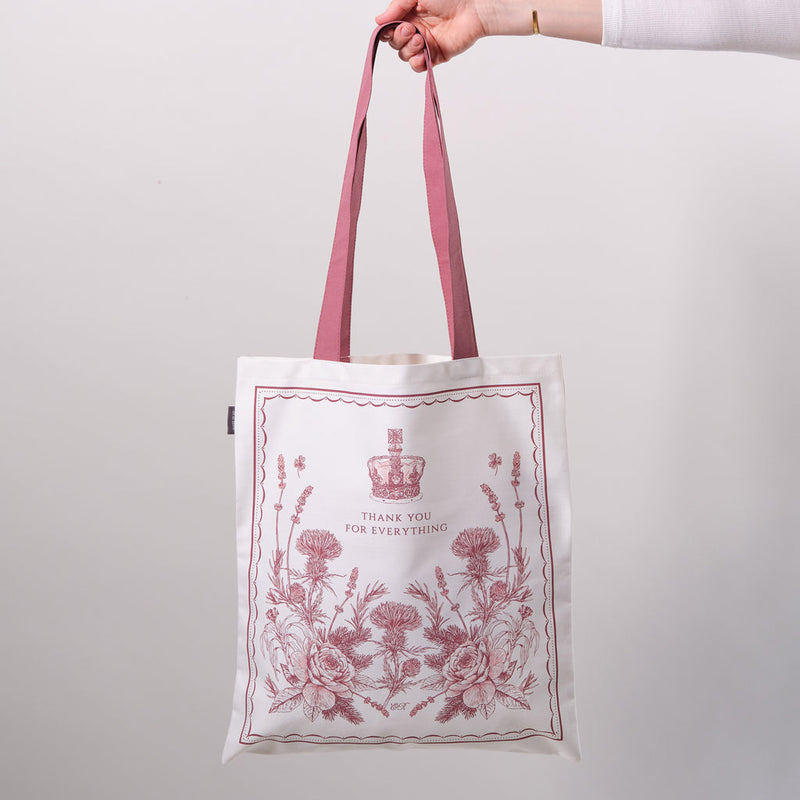 Queen Elizabeth Commemorative Canvas Bag