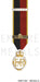 EFFICIENCY DECORATION 69 82 Miniature WITH HAC RIBBON