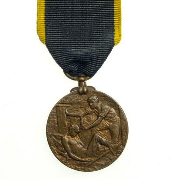 Edward Medal 2nd Class Mines GVI Sovereign