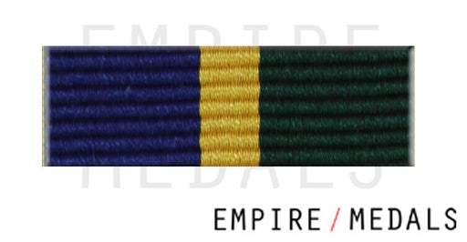EFFICIENCY DECORATION Post 1969 Ribbon Brooch Bar with Rosette