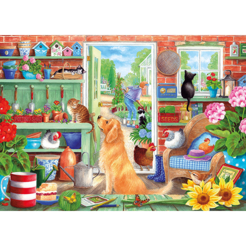 The Potting Bench 1000 Piece Jigsaw Puzzle
