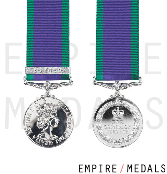 General Service Miniature Medal Borneo