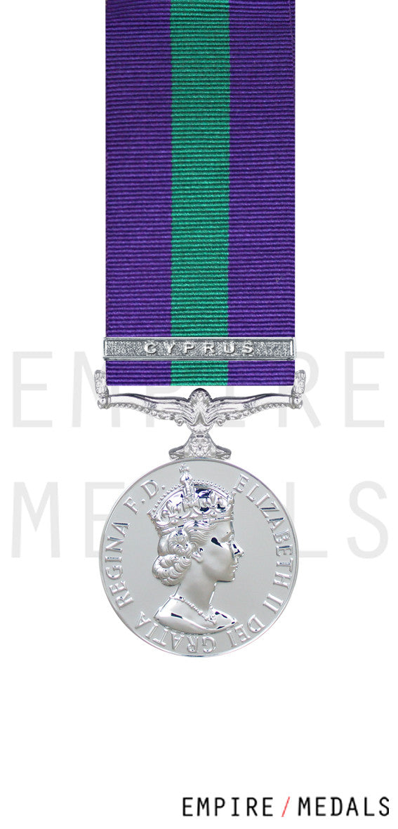 General-Service-Miniature-Medal-EIIR-Cyprus