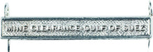 GSM Mine Clearance Gulf of Suez Clasp