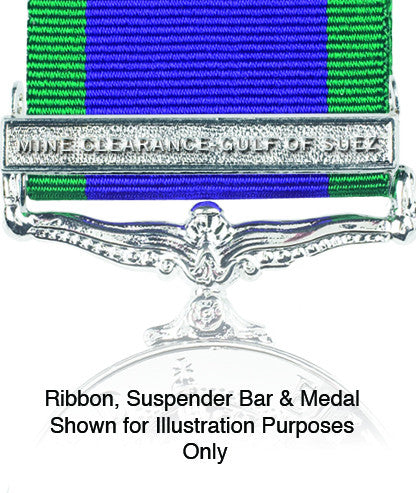 GSM Mine Clearance Gulf of Suez Clasp