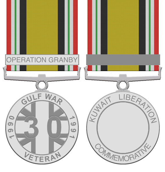 The Gulf War 30th Anniversary Medal