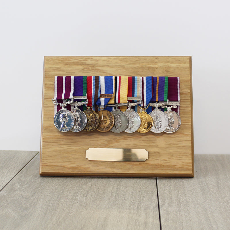 Medal Display Plaques