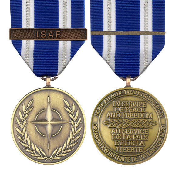 NATO ISAF (Afghanistan) Full Size Medal