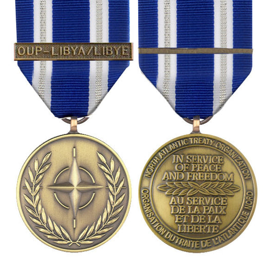 NATO Libya Full Size Medal