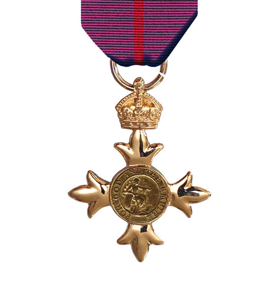 first type obe military full size medal