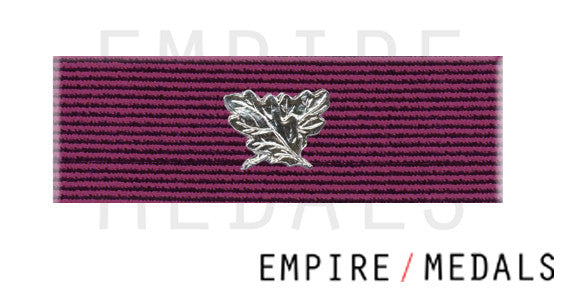 BEM Civilian first type Ribbon Brooch Bar with laurel leaf