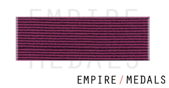 Obe Military first type Ribbon Brooch Bar with crossed leaves