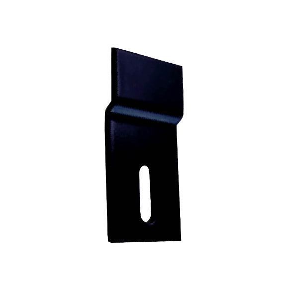 Offset Fixing Bracket - 35 x 24mm - Carbon Fibre - Black Finish
