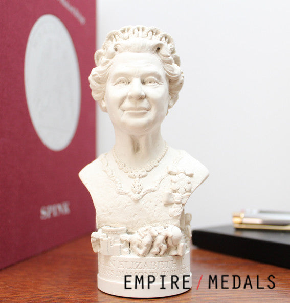 Bust of Queen Elizabeth II