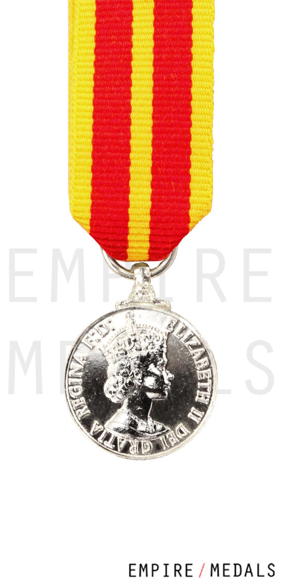 Queen's Fire Service Medal Miniature