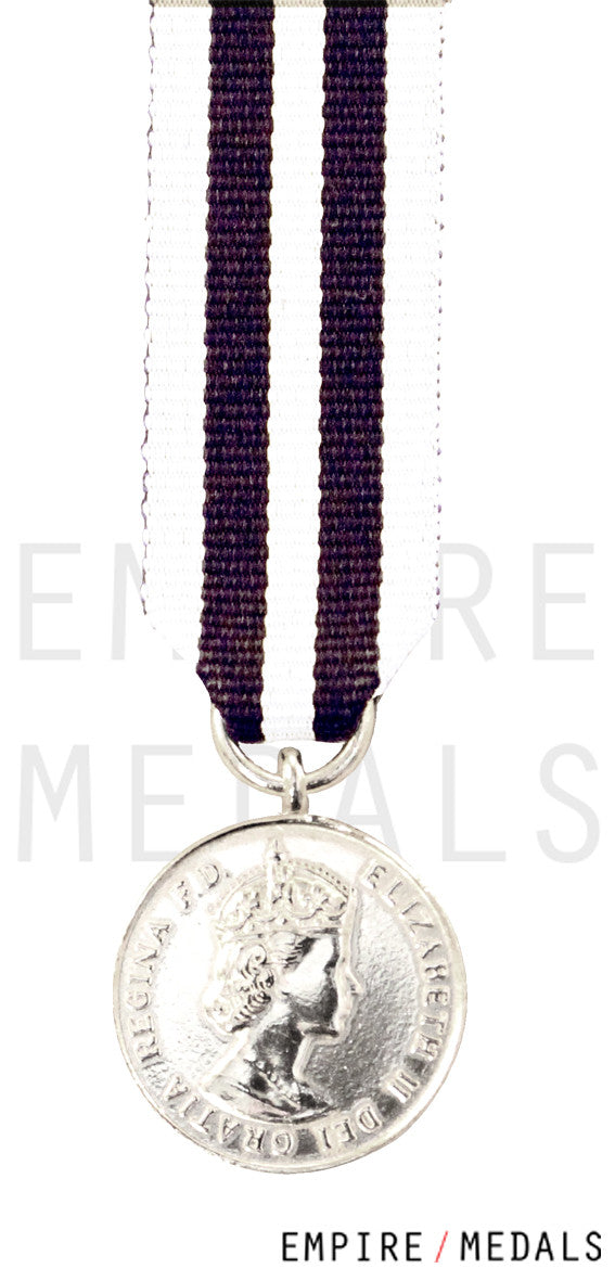 Queen's Police Medal Miniature