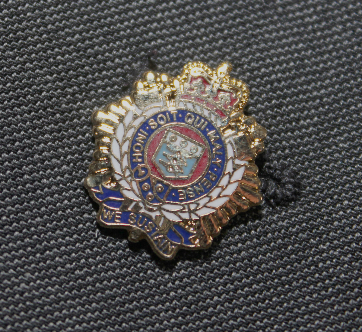 Rlc Ribbon Royal Logistics Corps Lapel Badge — Empire Medals