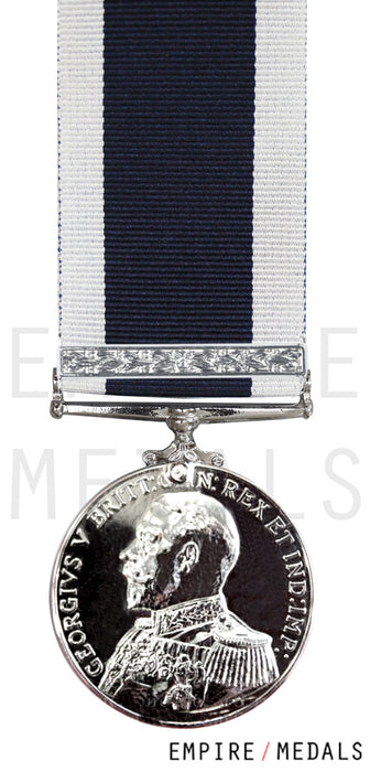 Royal Navy Long Service Miniature Medal GV Admirals Uniform