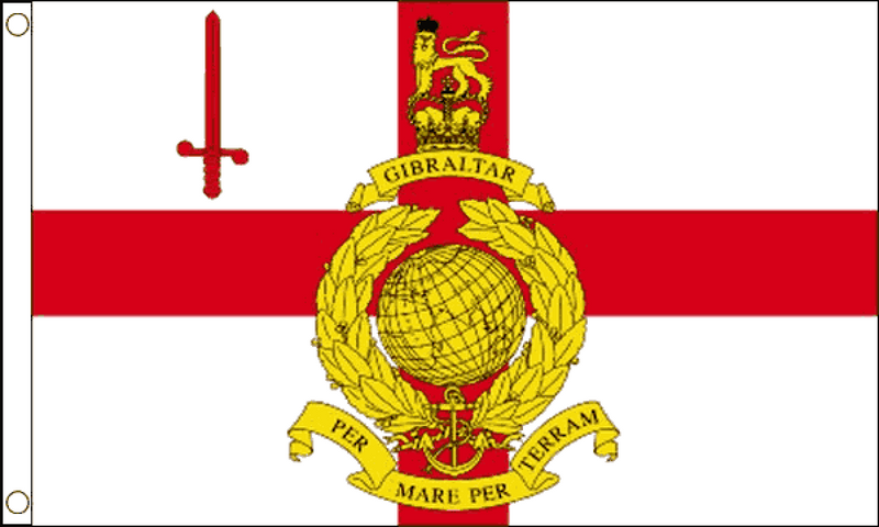 Royal Marines Reserve London Flag