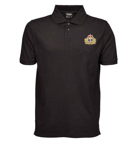 Royal Navy Crest Polo Shirt Empire Medals