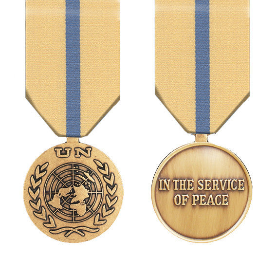 full size UN UNIKOM medal with ribbon