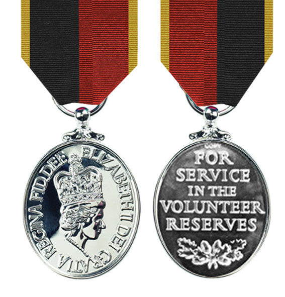 Volunteer Reserve Service Medal with HAC Ribbon