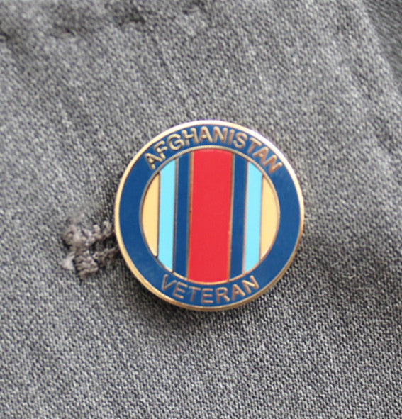 Afghanistan Lapel Badge