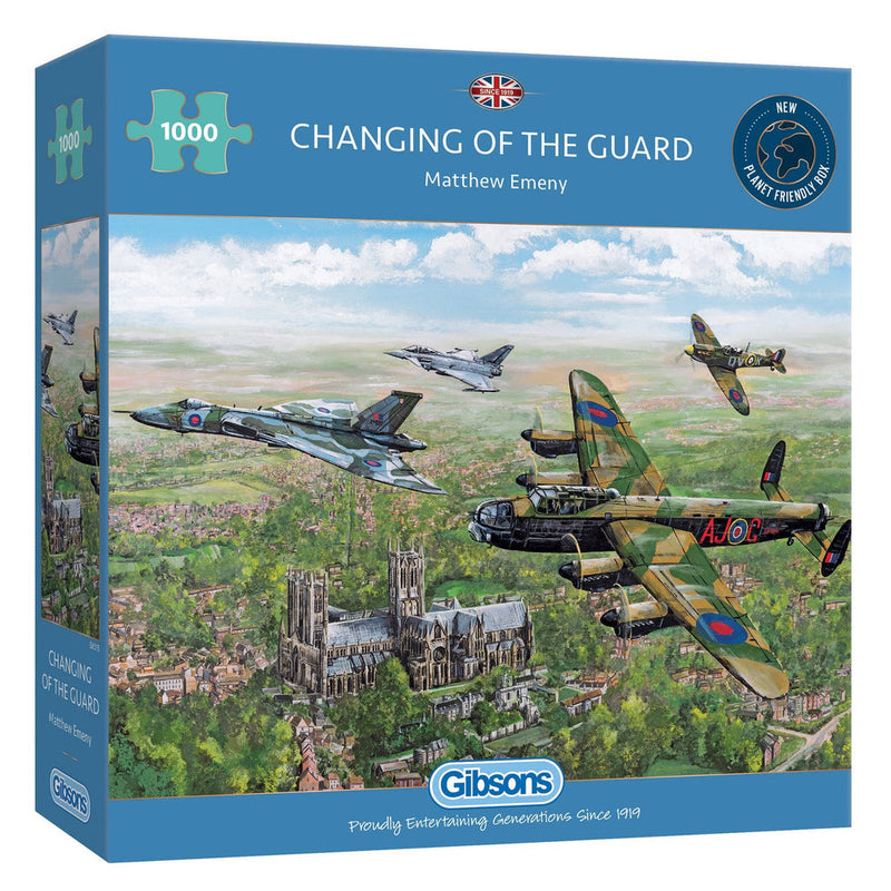 Changing The Guard 1000 Piece Jigsaw Puzzle