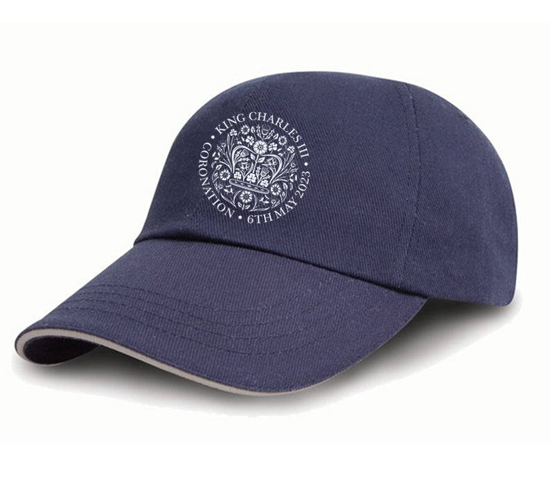 Commemorative Coronation Baseball Hat (navy blue)