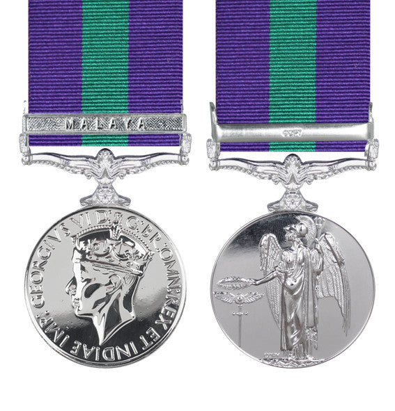 General Service Medal Malaya GVI