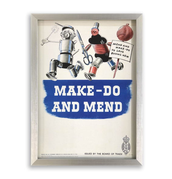 Make Do and Mend Framed Poster