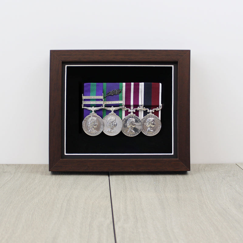 Medal Display Case for 3 to 4 Medals