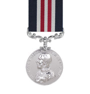 military medal CV with ribbon