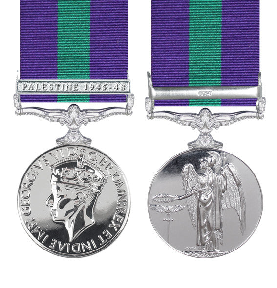 General Service Medal Palestine 1945-48