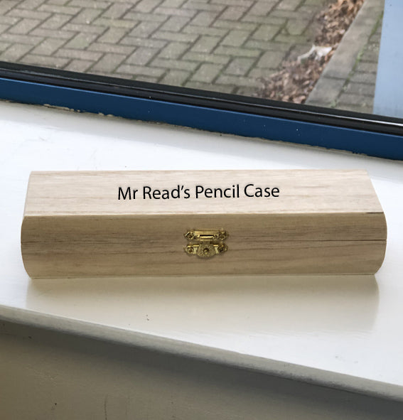 Wooden Pencil Case